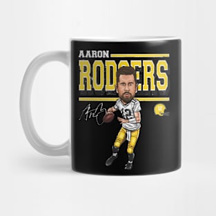 Aaron Rodgers Green Bay Cartoon Mug